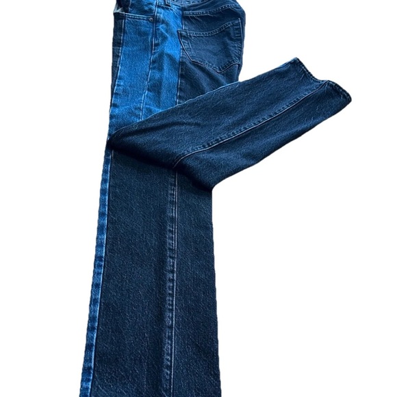 Levi’s 501 Two‑Tone Pieced Jeans 30x30 Dark Rinse 00501‑2764 - Picture 8 of 12